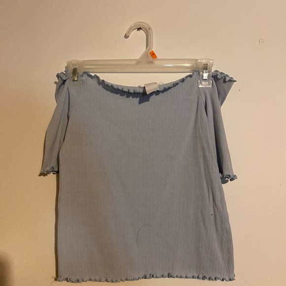 Blue crop top - Picture 2 of 2